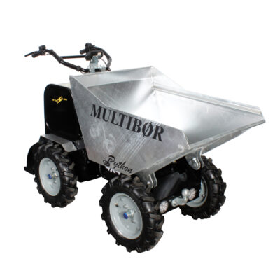 Python Elektrisk, knækstyret Motorbør med hydraulisk tipcylinder.